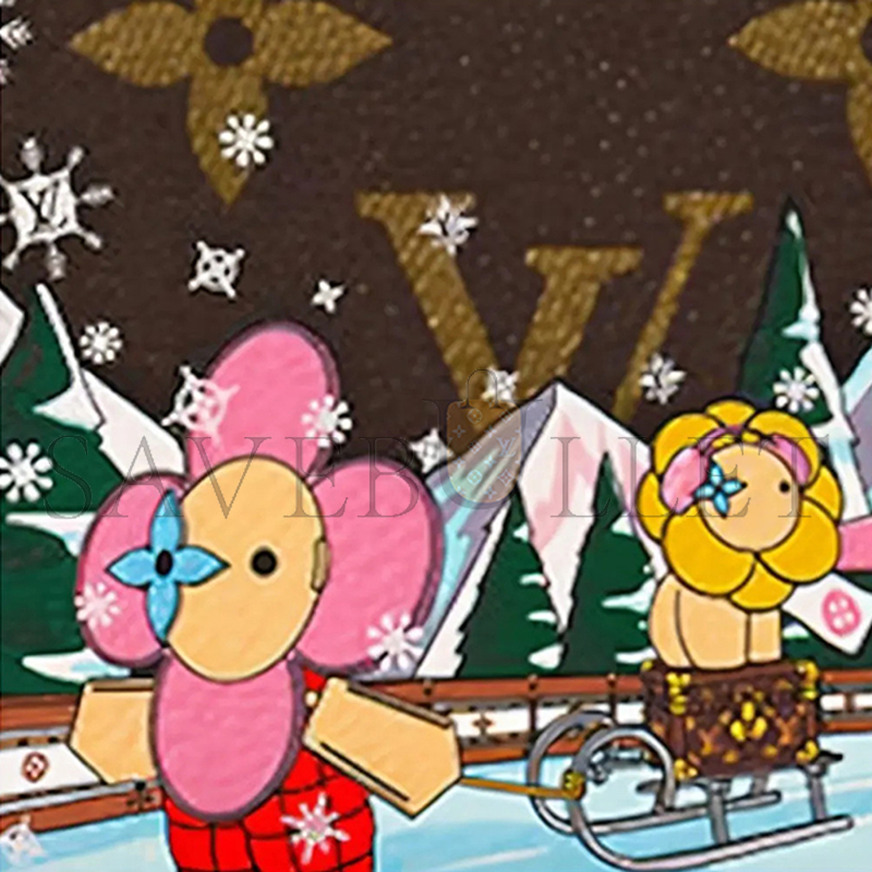 l0*is V*t0n key pouch coated canvas m82620 (12*7cm)